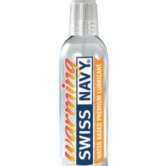Swiss Navy Warming Water Based Lubricant - 4 oz