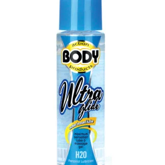 Body Action Ultra Glide Water Based - 4.4 oz Bottle
