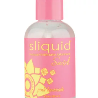Sliquid Naturals Swirl Lubricant - 4.2 oz  Pink Lemonade
