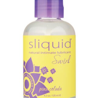 Sliquid Naturals Swirl Lubricant - 4.2 oz  Pina Colada