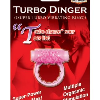 Humm Dinger Turbo Vibrating Cockring - Magenta