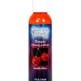 Razzels Warming Lubricant - 4 oz Kissable Cherry