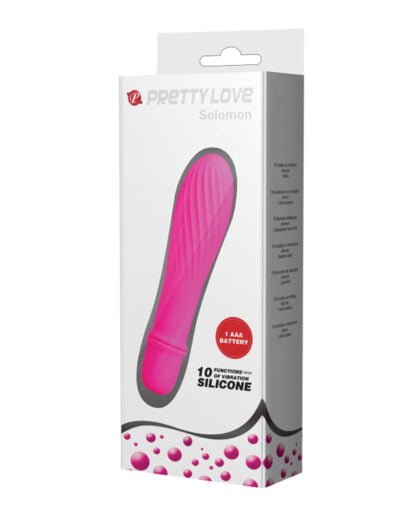 Pretty Love Solomon Brawny G-Spot Vibrator - Hot Pink