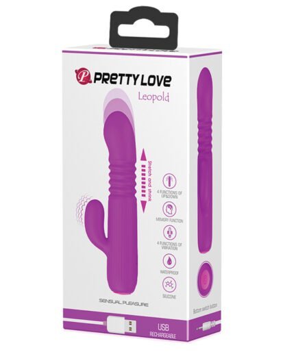 Pretty Love Leopold Mini Thruster - Fuchsia