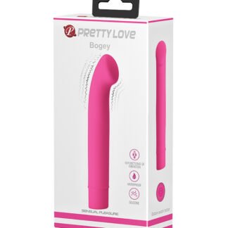 Pretty Love Bogey Silicone Mini Vibrator - Pink