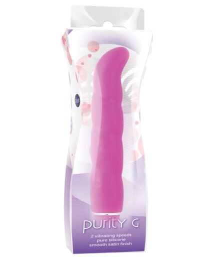 Blush Luxe Purity G Silicone Vibrator - Pink
