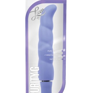 Blush Luxe Purity G Silicone Vibrator - Periwinkle