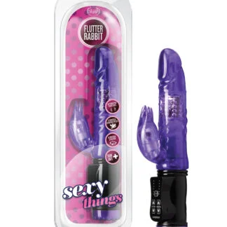 Blush Sexy Things Flutter Rabbit - Purple