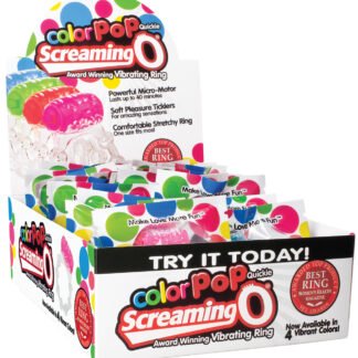 Screaming O Color Pop Quickie - Asst. Colors Box of 24