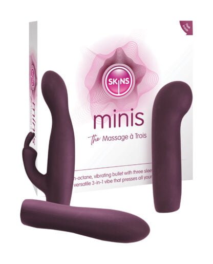 Skins Minis Massage A Trois - Magenta