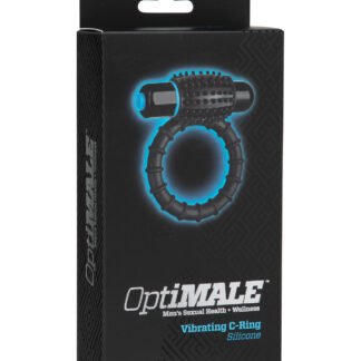 OptiMale Vibrating C Ring - Black