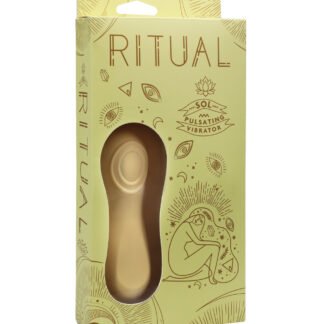 RITUAL Sol Rechargeable Silicone Pulsating Vibe - Yellow