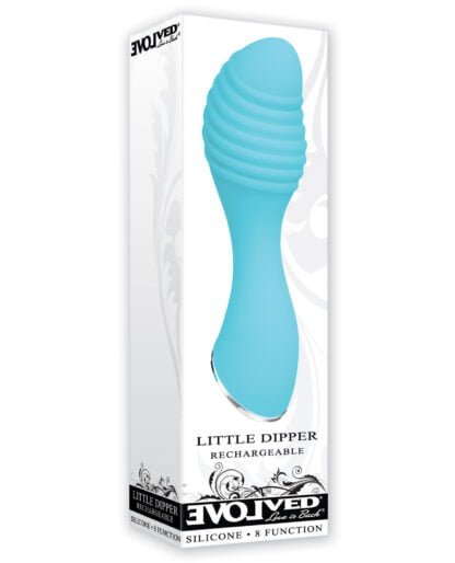 Evolved Little Dipper Rechargeable Mini Vibe - Blue