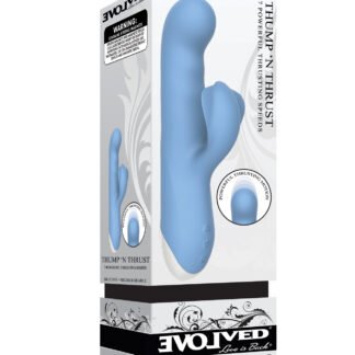 Evolved Thump N Thrust Rechargeable Dual Stim - Blue