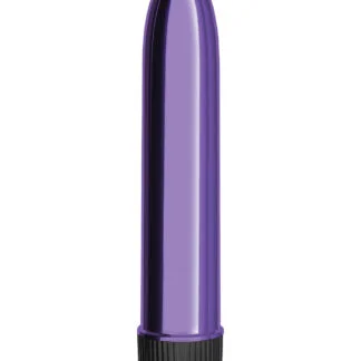 Erotic Toy Company Chrome Classics  5" Vibe - Purple