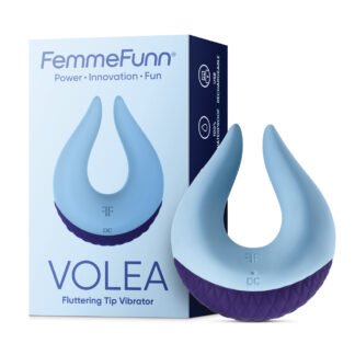 Femme Funn Volea Fluttering Tip Vibrator - Light Blue