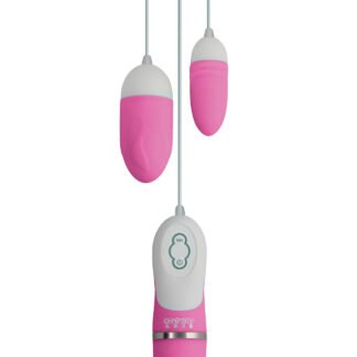 GigaLuv Dual Vibra Bullets - 10 Functions Pink