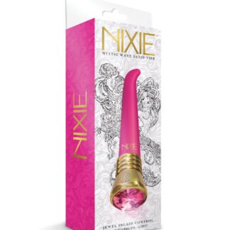 Nixie Mystic Wave Satin G-Spot Vibe - 10 Function Pink Tourmaline