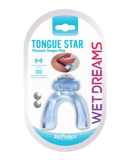 Wet Dreams Tongue Star Vibe - Blue