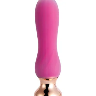 Pink Holic Curved Remote Vibrating Anal Plug