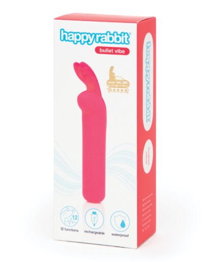 Happy Rabbit Rechargeable Bullet - Pink