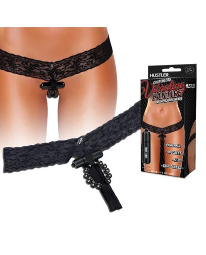 Hustler Vibrating Panties w/Hidden Vibe Pocket