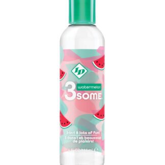 ID 3some 3 in 1 Lubricant - 4 oz Watermelon