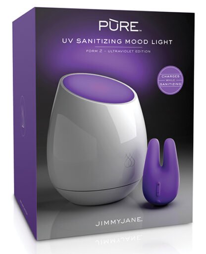 Jimmyjane Pure UV Sanitizing Mood Light Form 2 - Ultraviolet Edition