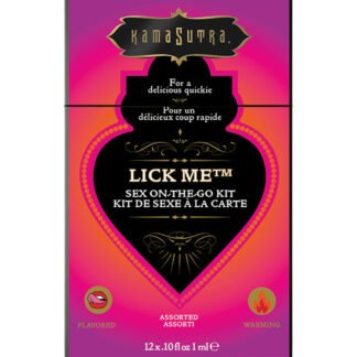 Kama Sutra Lick Me Sex to Go Kit