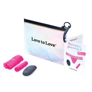 Love to Love Secret Panty Vibe 2 - Neon Pink
