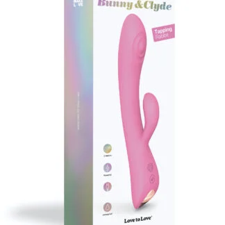Love to Love Bunny & Clyde Tapping Rabbit - Pink Passion