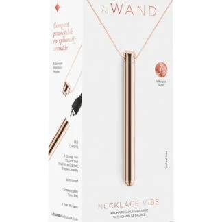 Le Wand Vibrating Necklace - Rose Gold