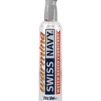 Swiss Navy Warming Water Based Lubricant - 2 oz