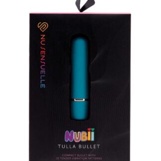 Nu Sensuelle Nubii Tulla Rounded Tip 10 Speed Bullet - Blue