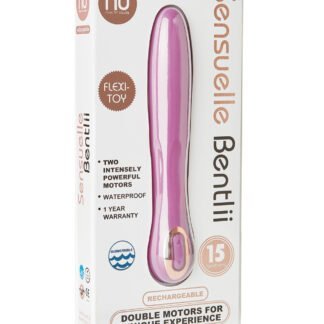 Nu Sensuelle Bentlii 2 Motors Flexible Vibe - Orchid Purple