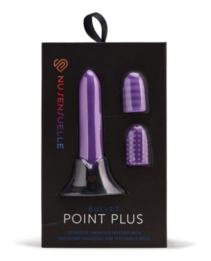 Nu Sensuelle Point Plus Rechargeable Bullet - Purple