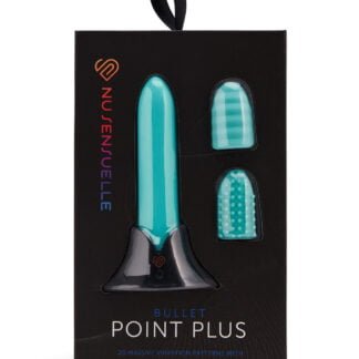 Nu Sensuelle Point Plus Rechargeable Bullet - Tiffany Blue