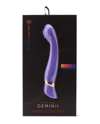 Nu Sensuelle Geminii XLR8 Turbo Boost G Spot - Ultra Violet