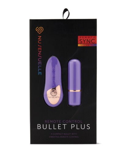 Nu Sensuelle Remote Control Wireless Bullet Plus - Ultra Violet