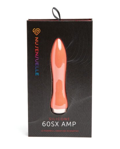 Nu Sensuelle 60SX AMP Silicone Bullet - Coral