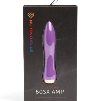 Nu Sensuelle 60SX AMP Silicone Bullet - Purple