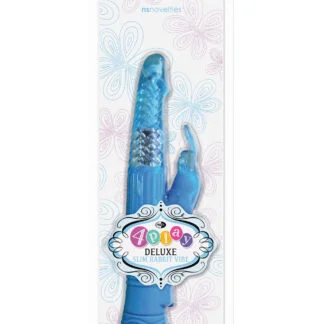 4Play Deluxe Slim Rabbit Vibe - Blue