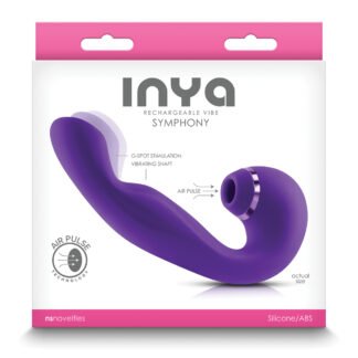 INYA Symphony G Spot Vibe w/Suction - Purple