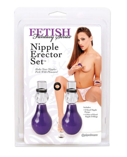 Fetish Fantasy Series Nipple Erector Set - Purple