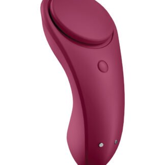 Satisfyer Sexy Secret Panty Vibrator - Red Wine