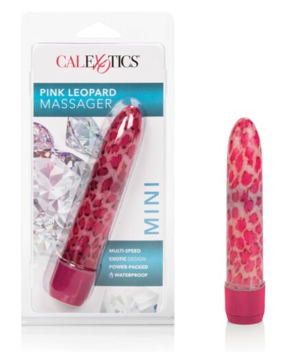 Houston's Pink Leopard Vibe 4.25" Dildo
