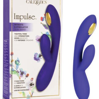 Impulse Intimate E-Stimulator Dual Wand - Purple