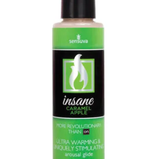 Sensuva Insane Ultra Warming & Stimulating Arousal Glide - 4.2 oz Caramel Apple