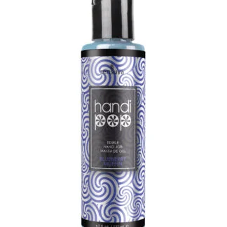 Handipop Hand Job Massage Gel - 4.2 oz Bottle Blueberry Muffin