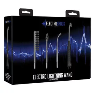 Shots Electroshock Lightning Wand - Black